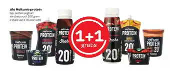 Spar alle Melkunie protein aanbieding
