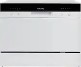 Bol.com Tomado tdw5501w - mini vaatwasser - vrijstaand - 6 couverts - 5 programma's - wit aanbieding