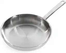 Amazon Bk cookware bright roestvrij staal inductie koekenpan 24 cm ovenbestendig metalen keukengerei veilig vaatwasmachinebestendig aanbieding