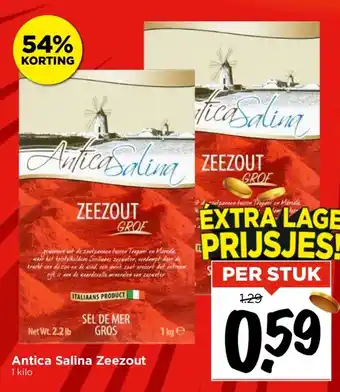 Vomar Voordeelmarkt Antica Salina Zeezout aanbieding