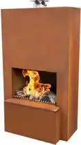 Bol.com Gardenmaxx - tuinhaard pinacate corten - vuurhaard - cortenstaal - bruin aanbieding