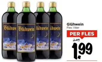 Vomar Voordeelmarkt Glühwein Fles 1 liter aanbieding