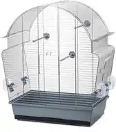 Bol.com Vogelkooi donna 3 grijs/chroom aanbieding