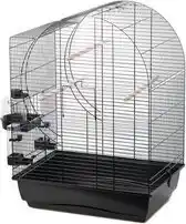 Bol.com Elizabeth vogelkooi - 54x39x75 cm - zwart aanbieding