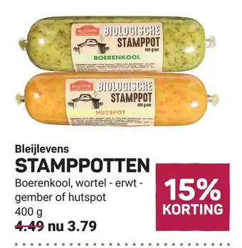 Ekoplaza Bleijlevens stamppotten aanbieding