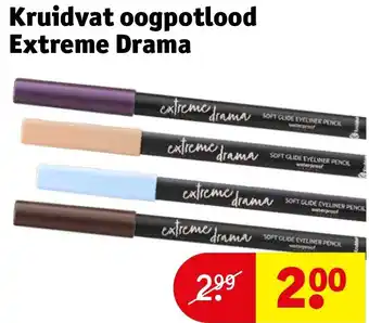 Kruidvat Kruidvat oogpotlood Extreme Drama aanbieding