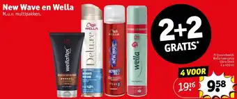 Kruidvat New Wave en Wella aanbieding