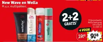 Kruidvat New Wave en Wella aanbieding