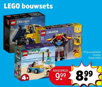 Kruidvat LEGO bouwsets aanbieding