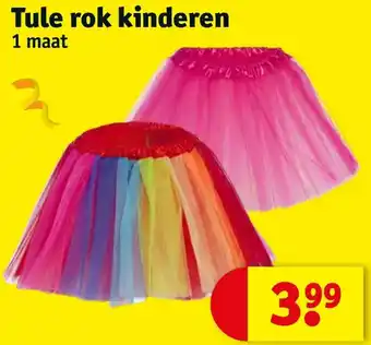 Kruidvat Tule rok kinderen aanbieding