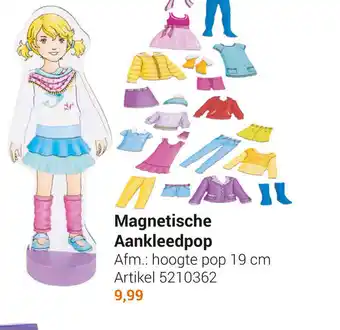 Lobbes Magnetische Aankleedpop 19cm aanbieding