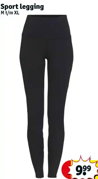 Kruidvat Sport legging aanbieding