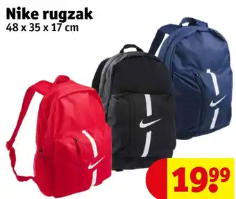 Kruidvat Nike rugzak aanbieding