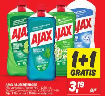 Dekamarkt AJAX ALLESREINIGER aanbieding