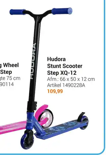 Lobbes Hudora Stunt Scooter Step XQ-12 aanbieding