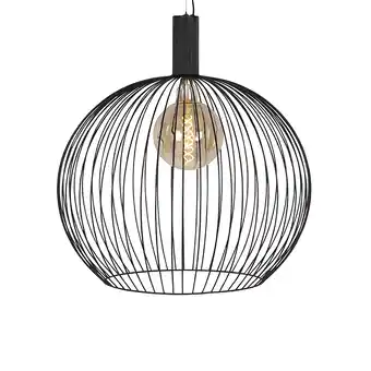 Lampenlicht.nl Design hanglamp rond zwart 70 cm - dos aanbieding