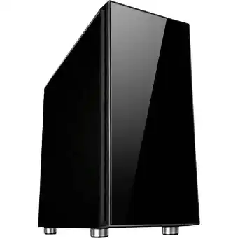 Conrad Cooltek zwei basic midi-tower pc-behuizing zwart aanbieding