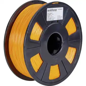 Conrad Renkforce rf-4511208 filament pla kunststof 1.75 mm 1000 g oranje 1 stuk(s) aanbieding