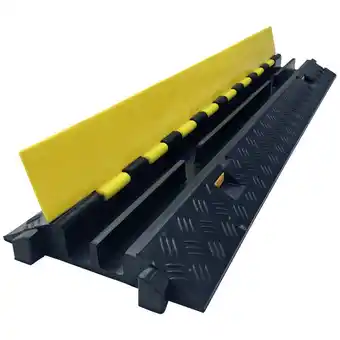 Conrad As schwabe kabelbrug 63225 rubber geel aantal kanalen: 2 1020 mm inhoud: 1 m aanbieding