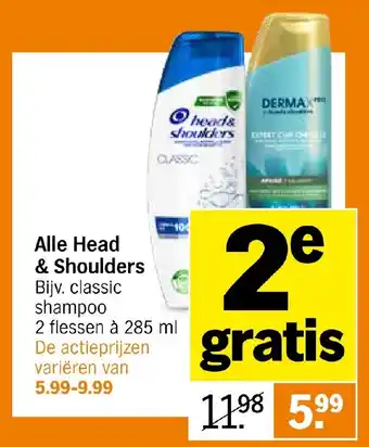 Albert Heijn Alle Head & Shoulders aanbieding