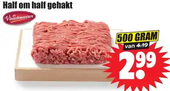 Dirk Half om half gehakt 500g aanbieding