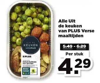 PLUS Alle Uit de keuken van PLUS Verse maaltijden aanbieding