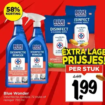 Vomar Voordeelmarkt Blue Wonder aanbieding