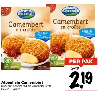 Vomar Voordeelmarkt Alpenhain Camembert aanbieding