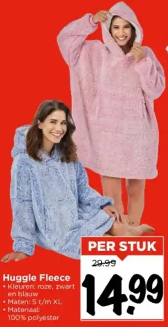 Vomar Voordeelmarkt Huggle Fleece aanbieding