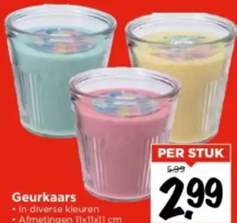 Vomar Voordeelmarkt Geurkaars aanbieding