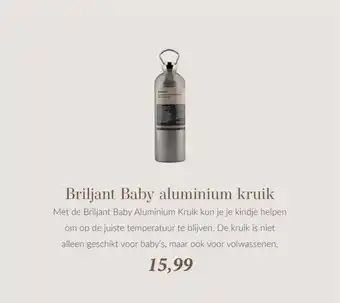 Babypark Briljant baby aluminium kruik aanbieding