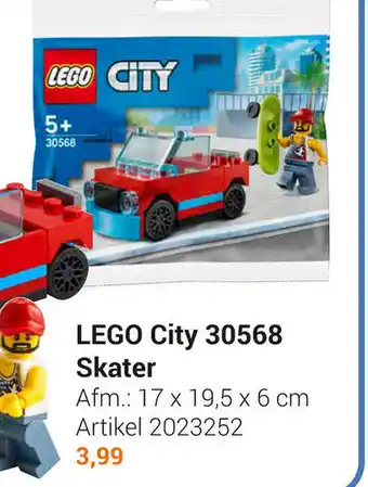 Lobbes Lego City 30568 Skater 17 x 19,5 x 6cm aanbieding