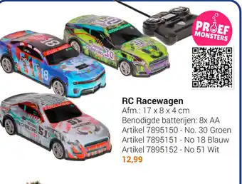 Lobbes RC Racewagen 17 x 8 x 4cm aanbieding