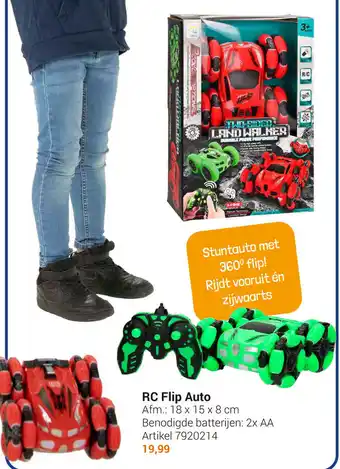 Lobbes RC Flip Auto 18 x 15 x 8cm aanbieding