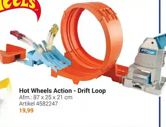 Lobbes Hot Wheels Action - Drift Loop 87 x 25 x 21cm aanbieding