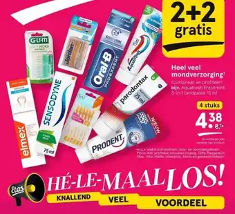 Etos Heel veel mondverzorging¹ aanbieding