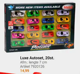 Lobbes Luxe Autoset, 20st 7cm aanbieding