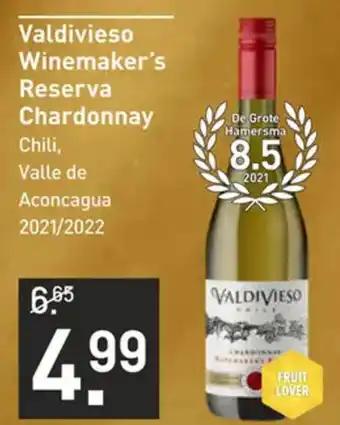 Gall & Gall Valdivieso Winemaker's Reserva Chardonnay aanbieding