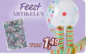 Kik Feestartikelen aanbieding