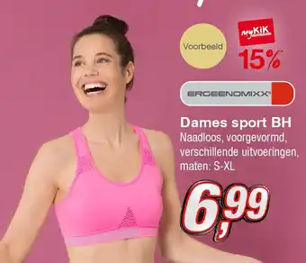 Kik Dames sport BH aanbieding