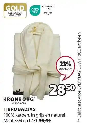 Jysk TIBRO BADJAS aanbieding