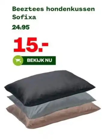 Welkoop Beeztees hondenkussen Sofixa aanbieding