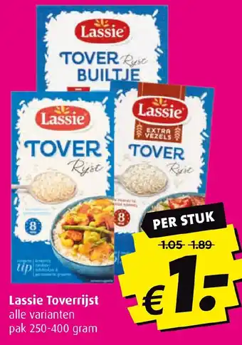 Boni Lassie Toverrijst aanbieding