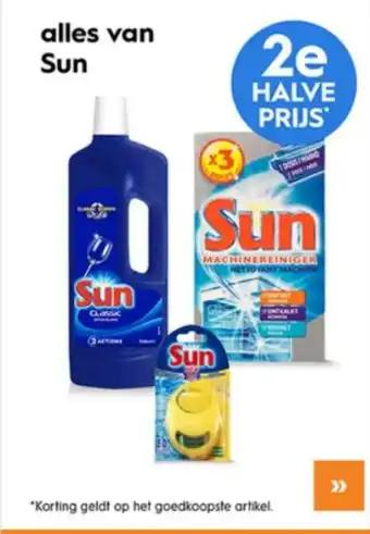 Blokker alles van Sun aanbieding