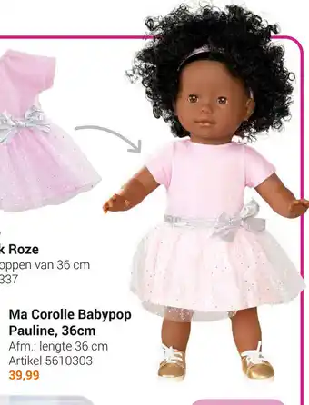 Lobbes Ma Corolle Babypop Pauline, 36cm aanbieding
