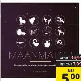 Boekenvoordeel Maanmatch aanbieding