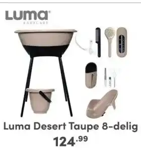 Baby & Tiener Luma desert taupe 8-delig aanbieding