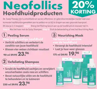 Gezond & Wel Neofollics hoofdhuidproducten aanbieding