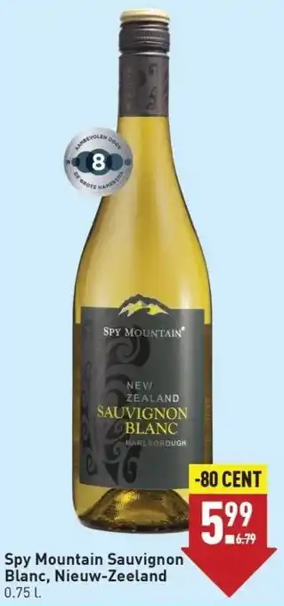 ALDI Spy mountain sauvignon blanc, nieuw-zeeland aanbieding