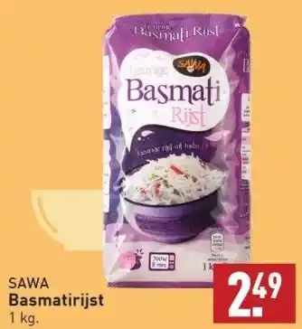 ALDI Sawa basmatirijst aanbieding